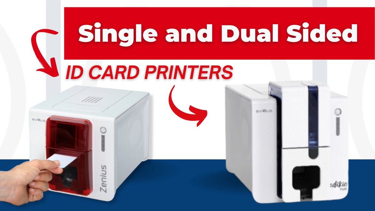 Do you want to choose the best ID Card Printer between Single-Sided and Dual-Sided ID Card Printers? Check out our latest blog to learn what are the differences! 

Click Here: hubs.li/Q01fcVxt0

#CardPrinter #SingleSided #DualSided