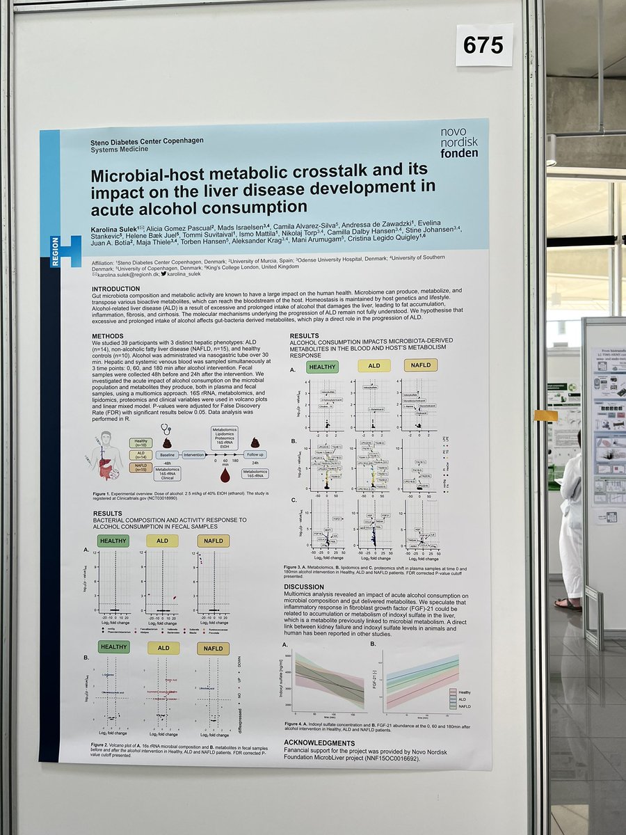Jin Xu (@jinxu2012) on Twitter photo At the poster session today #Metabolomics2022, please come and visit our posters from <a href="/DrLegidoQuigley/">Cristina Legido-Quigley</a> group! One from Asger <a href="/MassSpectacles/">Asger Wretlind</a> focusing on ceramides & type 2 diabetes (#577) and the other from <a href="/karolina_sulek/">Karolina Sulek</a> about microbiota & ALD & metabolites (#675)! At the poster session today #Metabolomics2022, please come and visit our posters from <a href="/DrLegidoQuigley/">Cristina Legido-Quigley</a> group! One from Asger <a href="/MassSpectacles/">Asger Wretlind</a> focusing on ceramides & type 2 diabetes (#577) and the other from <a href="/karolina_sulek/">Karolina Sulek</a> about microbiota & ALD & metabolites (#675)!