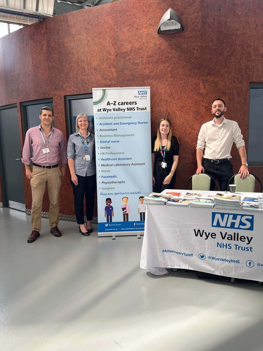Join us today at the Military Careers event at the Shell Store, Canary Drive, Skylon Park, Hereford, and see what job opportunities are available for you working <a href="/WyeValleyNHS/">Wye Valley NHS Trust</a>
#AmazingWVTstaff