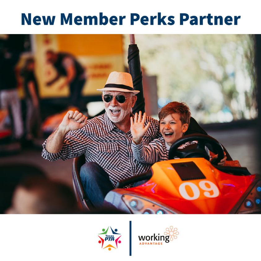txstatepta's tweet photo. Texas PTA partners with Working Advantage. Working Advantage is the leading Corporate Entertainment Benefits provider, offering exclusive discounts, special offers, and access to preferred seating and tickets to top attractions.

Get our company code: https://t.co/jiyewo7A2M https://t.co/jVqUFQFxqM