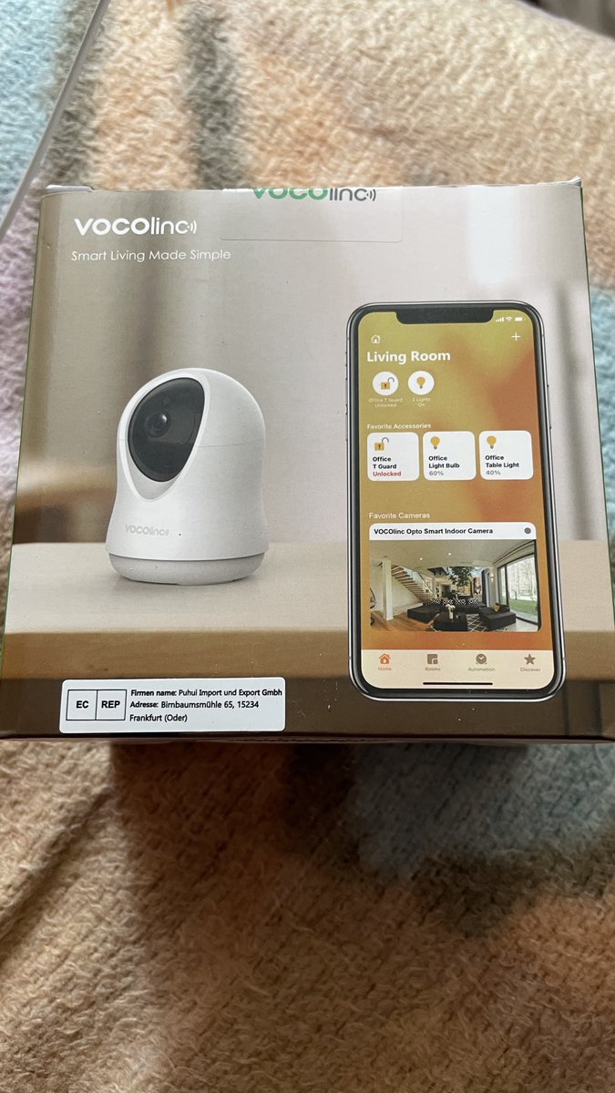 msprungk's tweet photo. Kamerka czad! 😀 #homekit #vocolinc https://t.co/VyRpVrUd5D