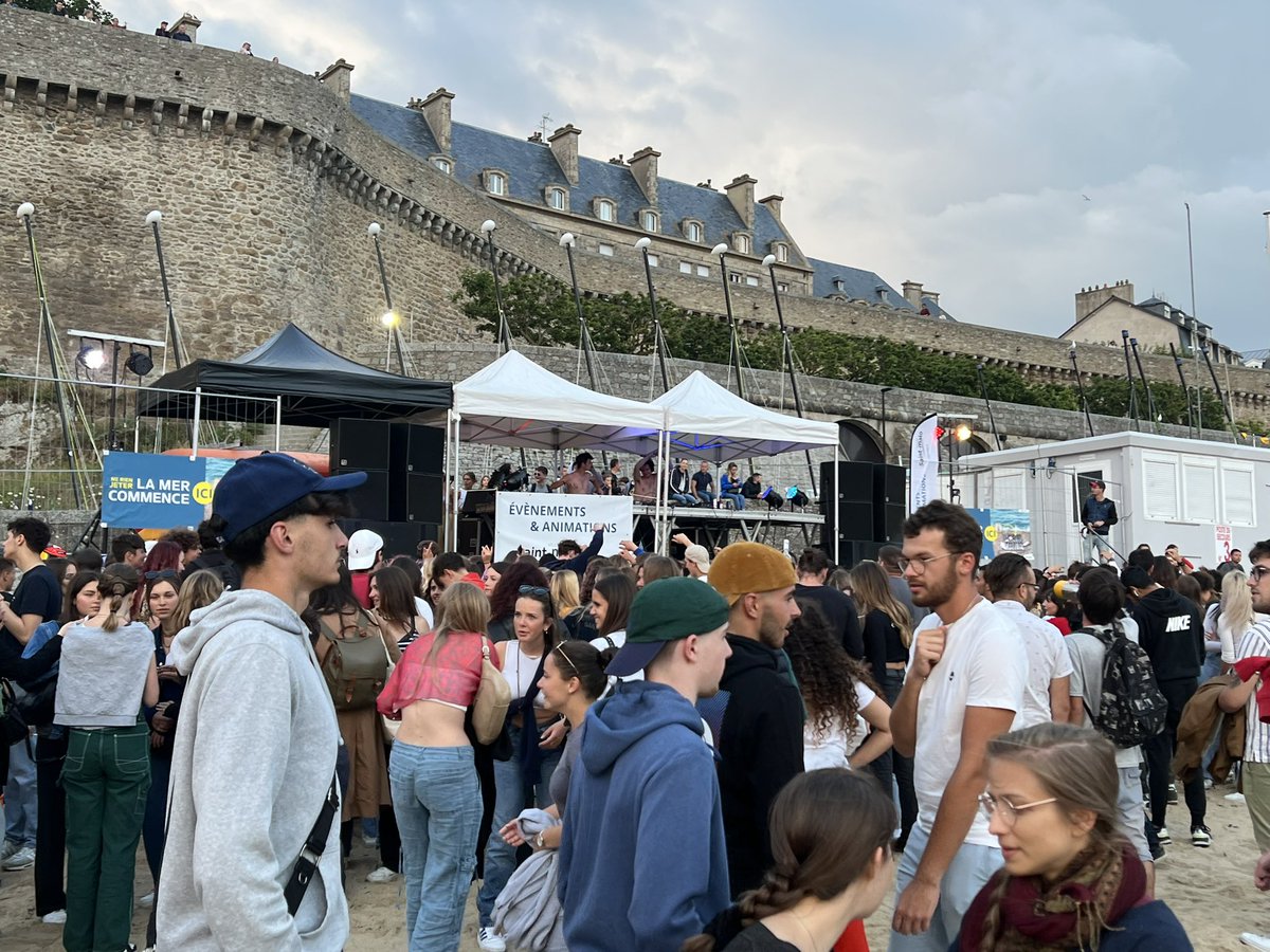 Mardi 21 juin 2022; fête de la musique à #saintmalo