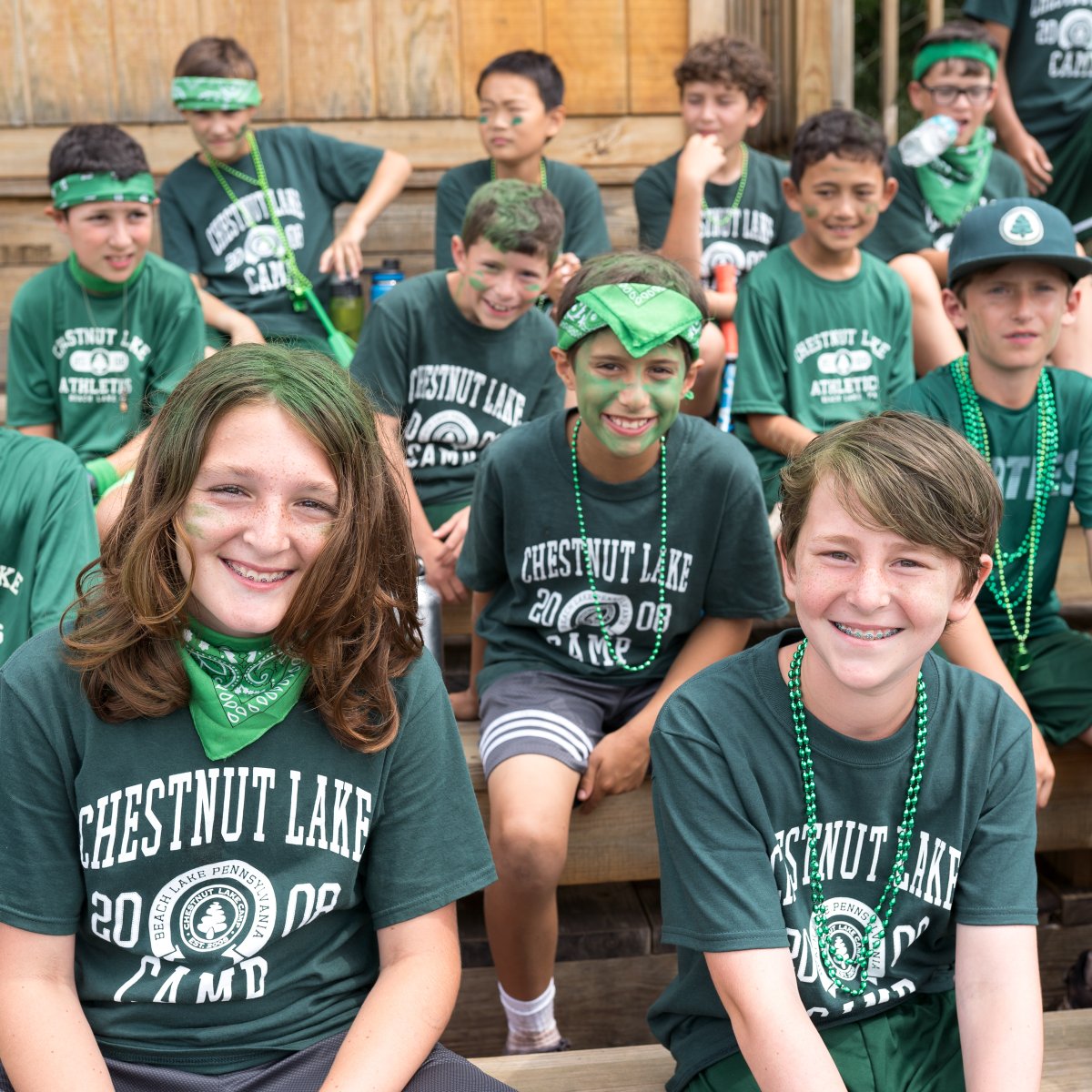 4 days until we're bringing our green and white Chestnut Lake spirit to Beach Lake, PA!