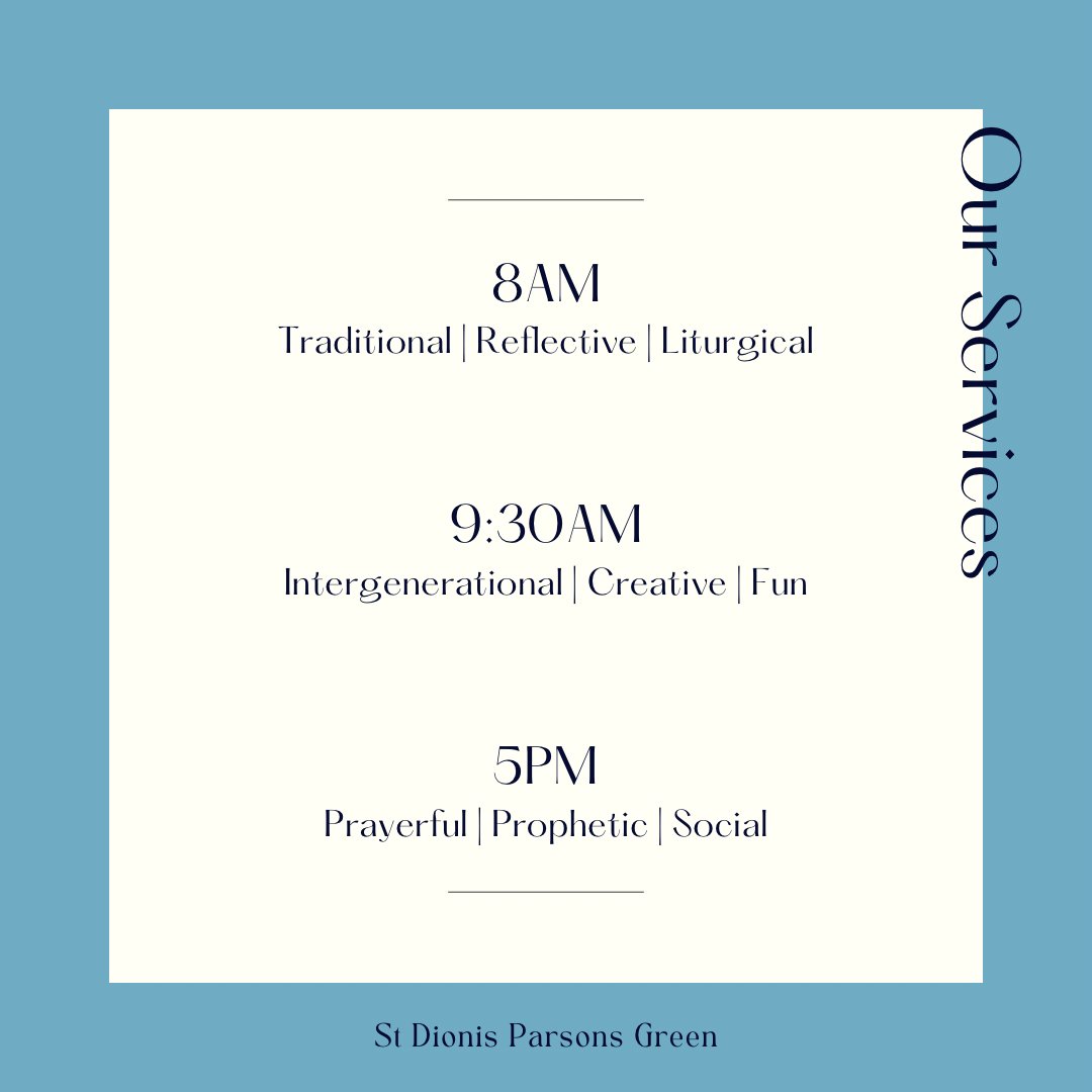 ⛪️ O U R  P U R P O S E ⛪️

Swipe 👉🏼 to find out more about what we’re all about. 

Find out more on our website: stdionis.org.uk