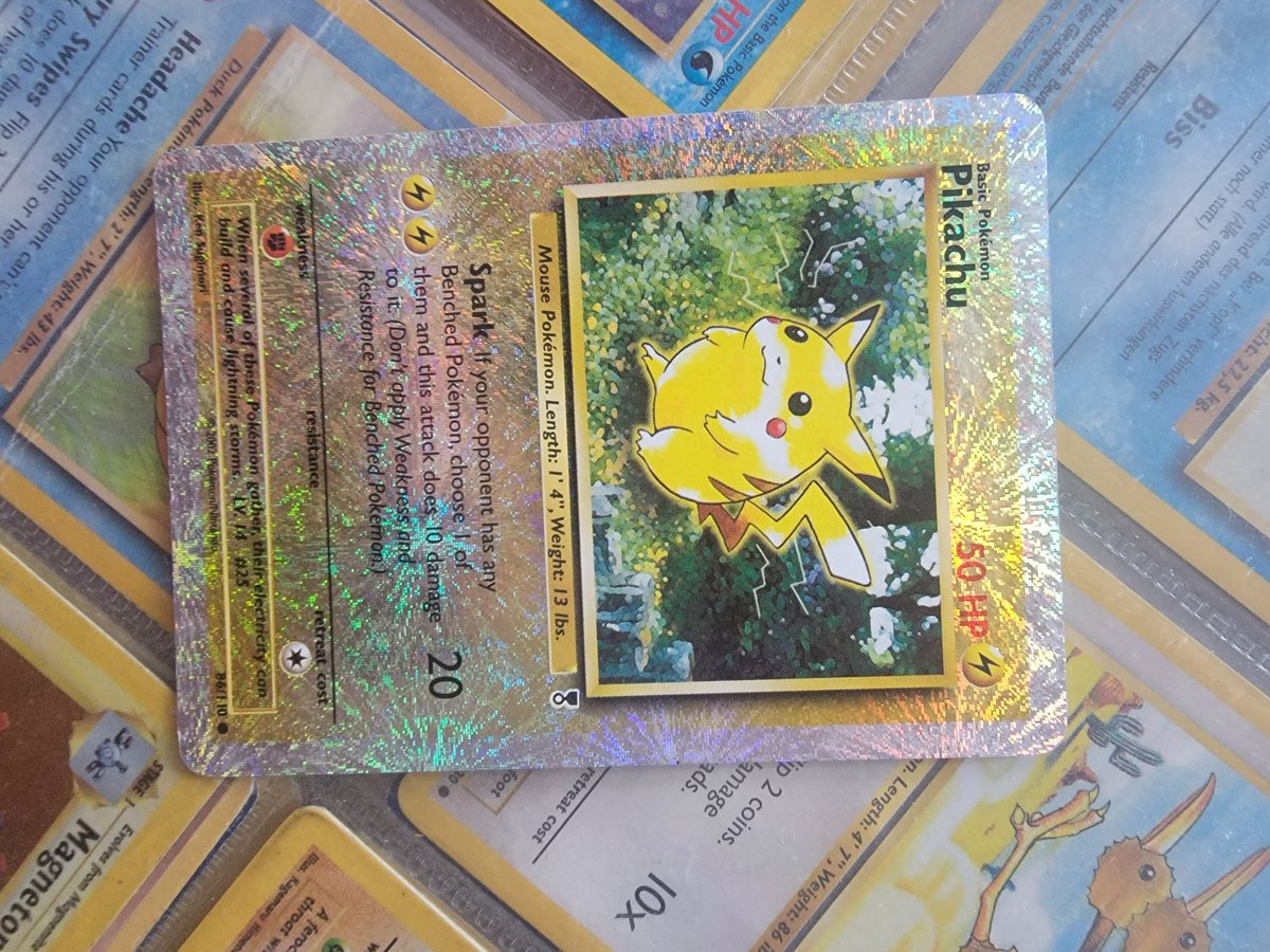 Pokemon reverse holo legendary pikachu $150 obo