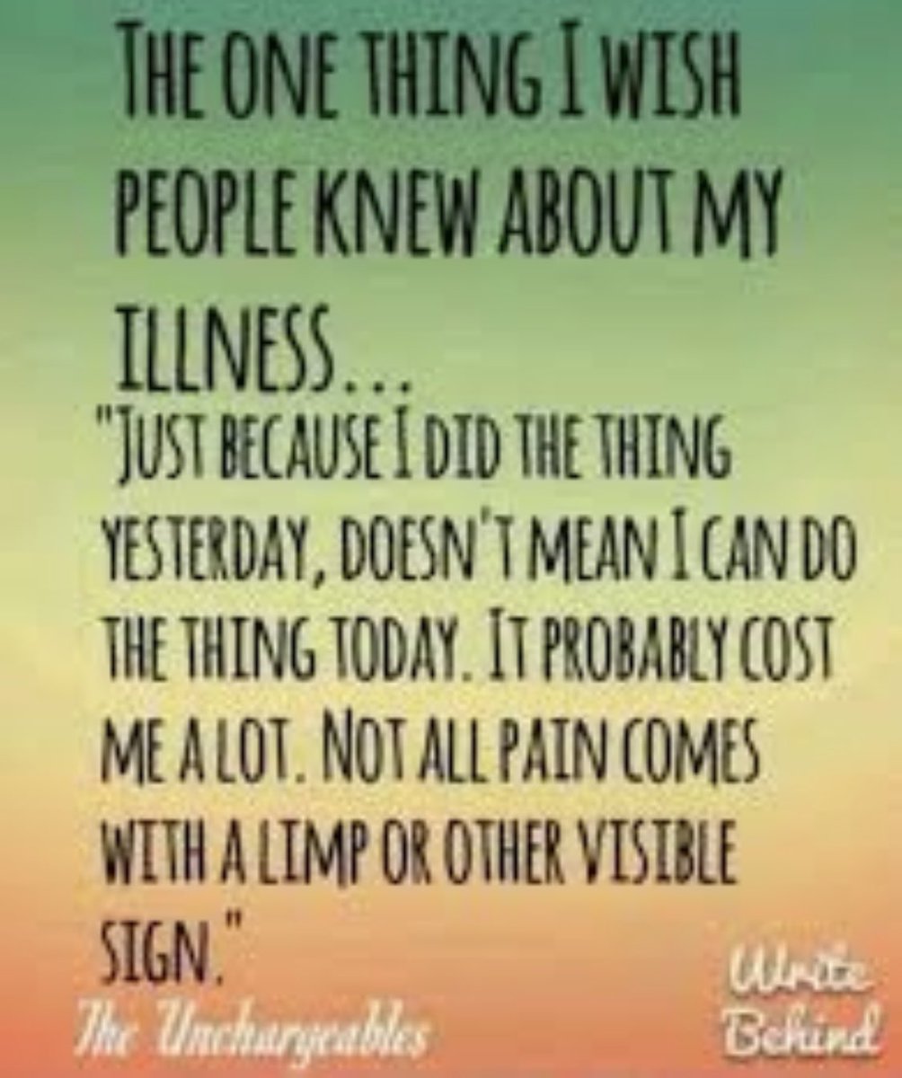 dejager420's tweet photo. #chronicillness #chronicpain #donotjudgeothers #BeKindAlways https://t.co/bQoWk2xmtA