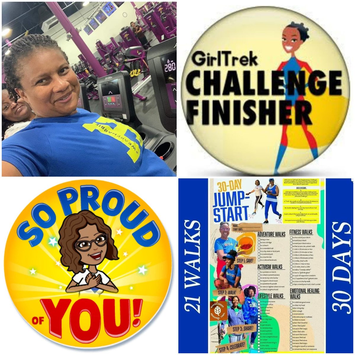 Olliegall's tweet photo. #GirlTrek #4Dark30Crew
#WeWinningWednesday
Congrats to our #JumpstartChallenge Finishers - Claim Your Victory Ladies!
#ByFaithWalker #BeWellWalkWell https://t.co/SNEG0zNSlm