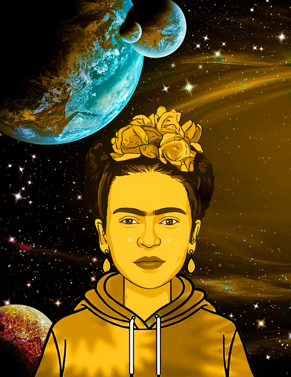 MHBcollection's tweet photo. As soon as the first chapter is completely sold, we want to reward the owner of our unique 1/1 Gold Frida with a kind of “Golden Ticket”🌞🌞🌞. The holder would get the 5% OF ALL FUNDS RAISED! ( 6 ETH more or less 🤩)
#NFT #Giveaway #FridaKahlo #OpenSeaNFT #nftcollectors https://t.co/lrIJrHMlhP