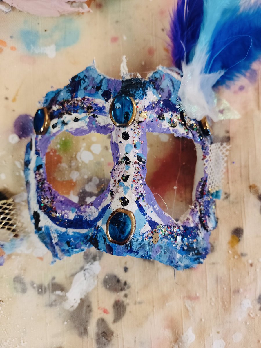 Year 8 have been making masks this week! @psbacc @iapsuk #creative #art #artattack #leavers2022 @PrebendalHead @PrebendalBoard