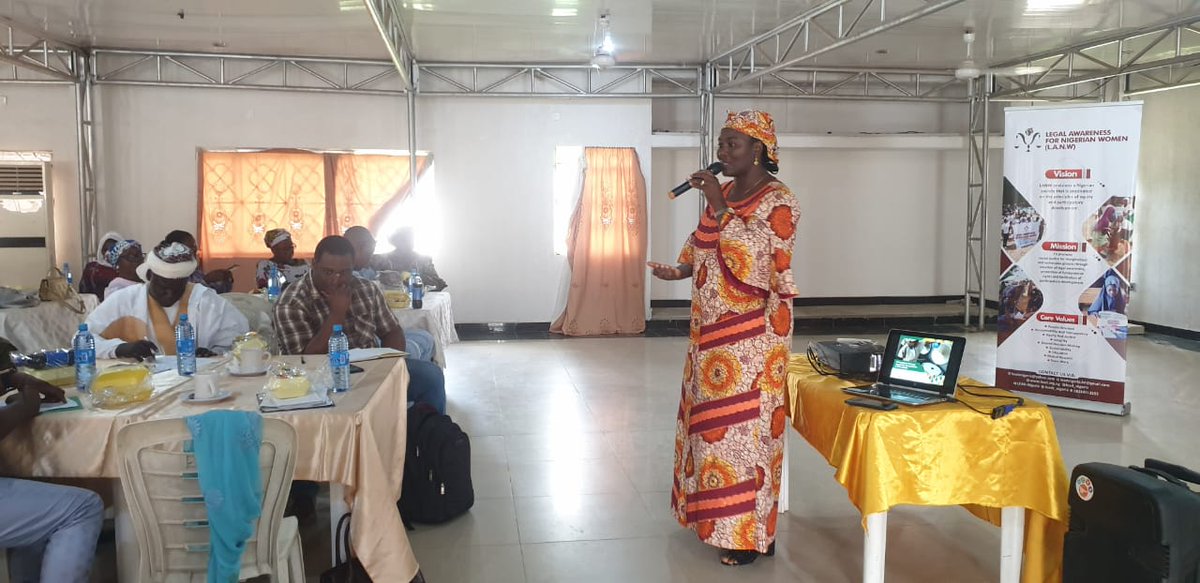 Legal Awareness for Nigerian Women in collaboration with the Kaduna State Ministry of Agriculture holds a Stakeholders Consultative Forum to identify gaps/issues and prioritize strategies towards the development of a Kaduna State Gender Policy in  @AGRAAlliance <a href="/KadunaMOAgric/">Kaduna State Ministry of Agriculture</a>