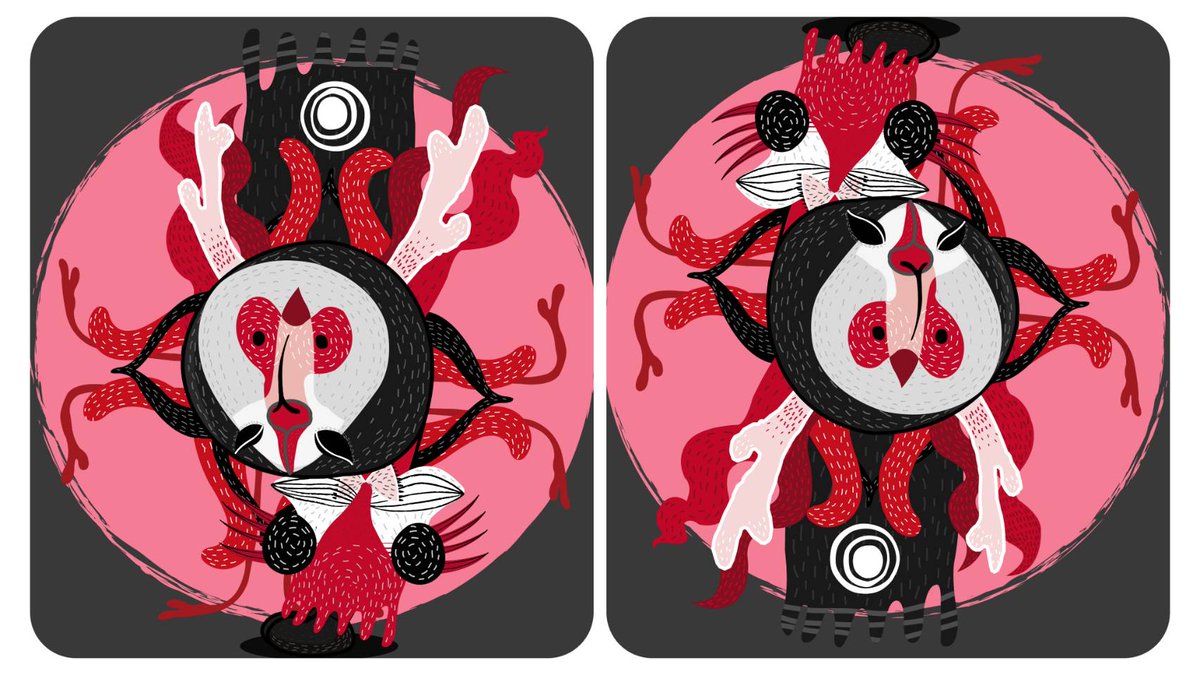 Bored Town Art Contest
เน้นเข้าร่วมกิจกรรมค้าาา
Concept : เน้นนำภาพของต้นฉบับแบบต่างๆที่ชอบมาผสมผสานให้เป็น monster ที่สามารถดูได้ทั้ง2แบบ โดยยังเน้นโครงให้เป็น nine lucky (ซึ่งเป็นโปรเจ็คเจ้าของโพสคร้า^•^) ขอบคุณคร้าาา ชอบสีโทนนี้ 🖤♥️👹👺
<a href="/BoredTownNFT/">𝙱𝙾𝚁𝙴𝙳 𝚃𝙾𝚆𝙽 👹</a>  
#BoredTownArtContest