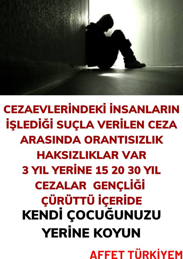 Sevgi Türkmen (@sevgitr41664560) on Twitter photo AF İSTİYORUZ AF İSTİYORUZ