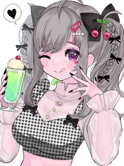 🖤🍒🖤 #絵レキバン 