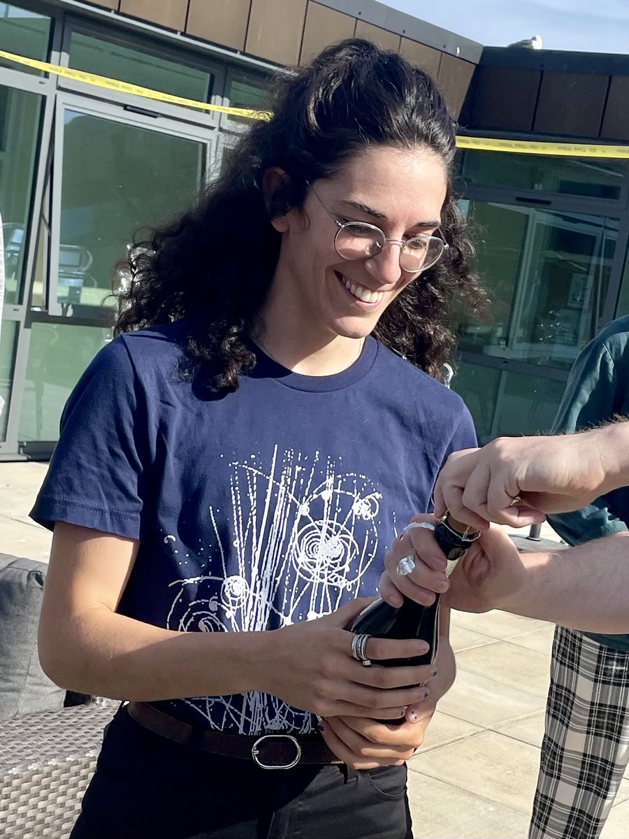 C_Andreopoulos's tweet photo. Congrats to my PhD student Júlia Tena-Vidal for passing her viva with flying colours! Her outstanding work took us a long way towards a comprehensive global analysis of #neutrino scattering data in #GENIE and she published 3 impressive papers as a first author! 🧞‍♂️@livuniphysics https://t.co/lW4XqHUijY