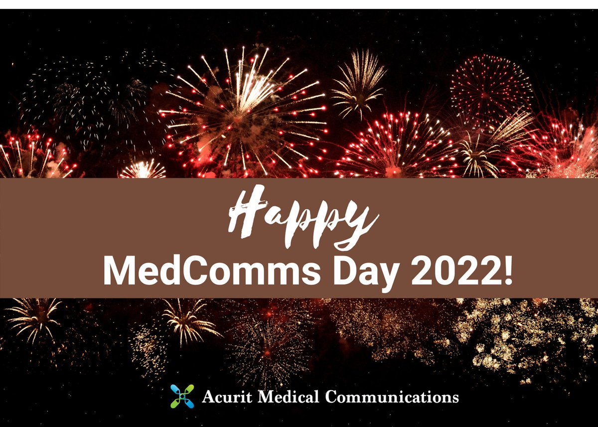 AcuritMedComms's tweet photo. Happy #MedComms Day 2022!

Acurit is all about bilingual Chinese medical communications, supporting clients with scientific project management, medical writing, and medical translation between English and Chinese.

#MedCommsDay https://t.co/3ynMXMzfTG