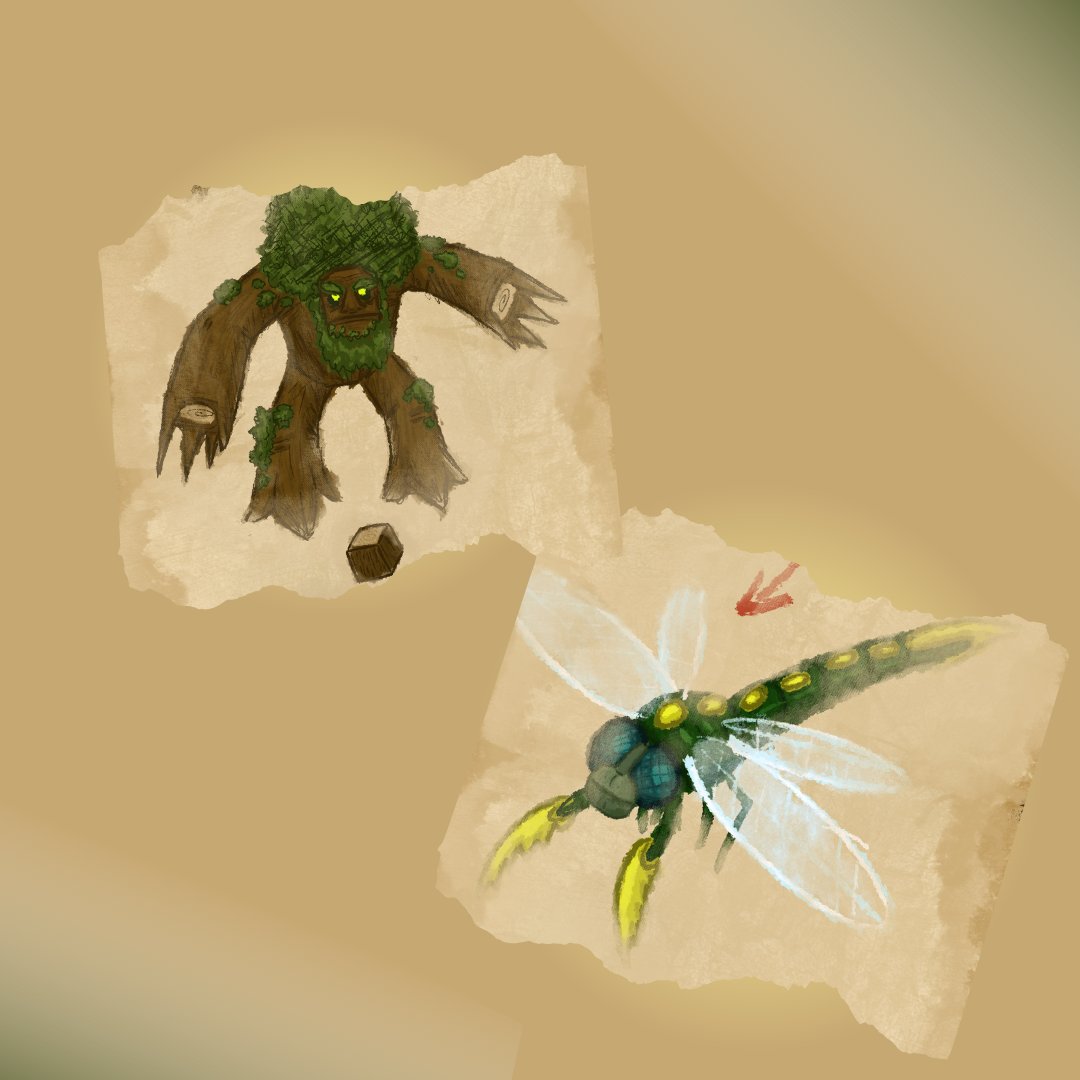 podcrash's tweet photo. The field sketches of the Manteaf and Dragow #PodMobs are just fantastic! 🌳
https://t.co/H9Zhncx9Du
#Minecraft #MCPE #Gaming https://t.co/xNzoGQWwv0