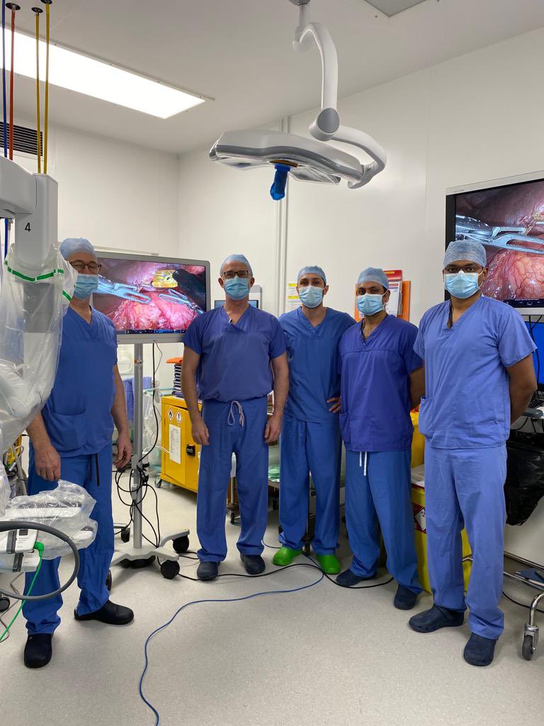 Anantha Madhavan (@madhavananantha) on Twitter photo 100th Robotic Oesophagogastric case <a href="/RoyalSurrey/">Royal Surrey</a> by <a href="/shaunrpreston/">Shaun Preston</a>
Great team work! <a href="/IntuitiveSurg/">Intuitive</a> <a href="/nima_ghadi/">Nima Abbassi-Ghadi</a> <a href="/Pritam__Singh/">Pritam Singh</a> <a href="/RSCHAnaesthesia/">Royal Surrey Anaesthesia, Guildford, UK</a> <a href="/IntuitiveBen/">Ben Archer</a> 100th Robotic Oesophagogastric case <a href="/RoyalSurrey/">Royal Surrey</a> by <a href="/shaunrpreston/">Shaun Preston</a>
Great team work! <a href="/IntuitiveSurg/">Intuitive</a> <a href="/nima_ghadi/">Nima Abbassi-Ghadi</a> <a href="/Pritam__Singh/">Pritam Singh</a> <a href="/RSCHAnaesthesia/">Royal Surrey Anaesthesia, Guildford, UK</a> <a href="/IntuitiveBen/">Ben Archer</a>