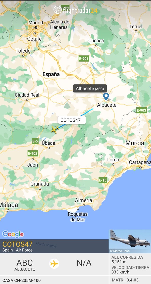 Web_AME's tweet photo. 3 ✈️ #CN235 D.4 #SAR #MAESAL #COTOS #JASON #BARBO @EjercitoAire https://t.co/4OjJhdeHF1