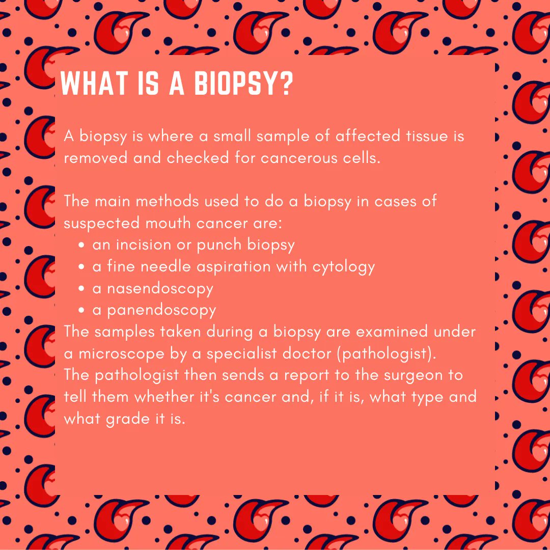 YoungTongues_'s tweet photo. Explanation of what a biopsy is and what it is for. We are not going to lie, it's not pleasant, but very necessary - ultimately it could save your life. In our next post we will share with you some tips on how to get through it. 
#tonguecancer #oralcancer #oralcancerawareness https://t.co/kcD068YbYU