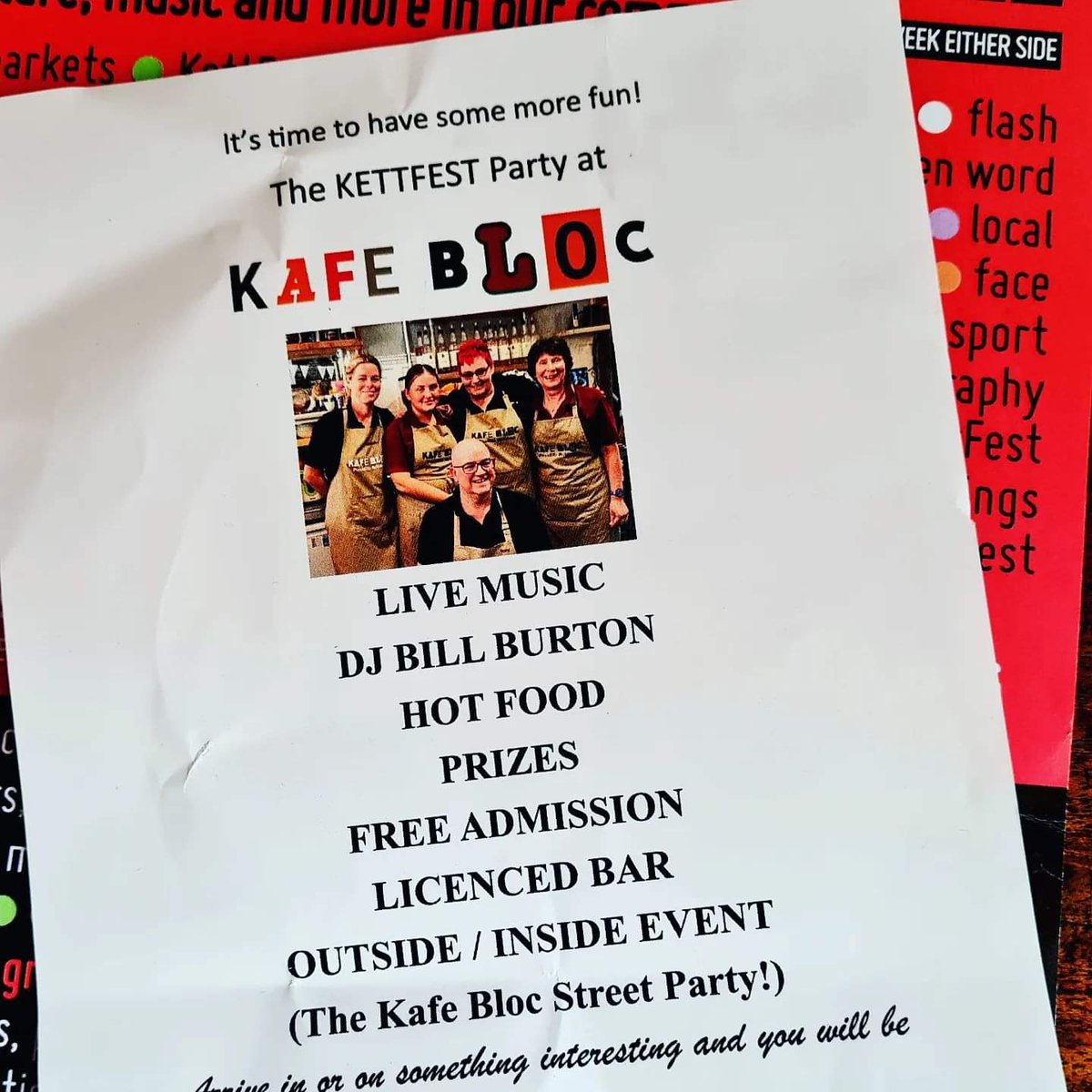 Look what came through our door. <a href="/KafeBloc/">Kafe Bloc</a> we're looking forward  to your street party.

 <a href="/HistoricEngland/">Historic England</a> 
#HistoricHighStreets