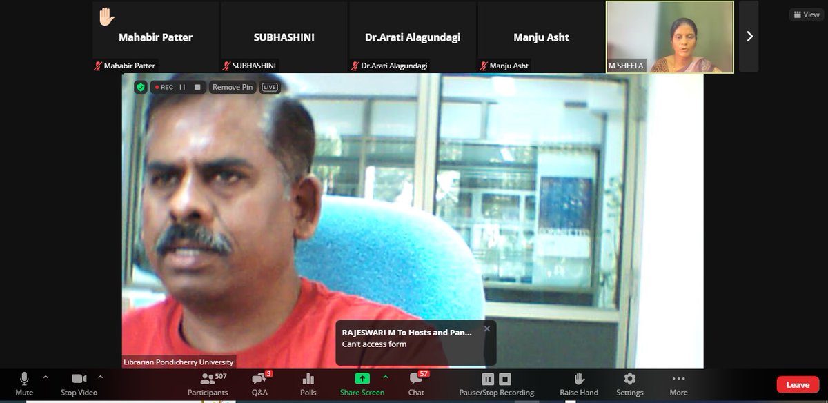 hinudi's tweet photo. Today 22 June 2002 delivered the Lecture "Mendeley Reference Management Tool in the Life of Research Scholar" at Five Day Virtual International Faculty Development Programme on Research Methodology conducted by Dr MGR Educational &amp; Research Institute, Deemed University, Chennai https://t.co/O7Dyn7UsjO
