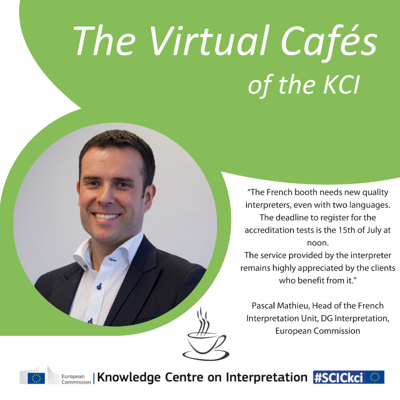 EUInterpreters's tweet photo. ☕ Last Friday was the beginning of something new at #EUInterpreters

Two of the largest interpretation services in the world, DG Interpretation &amp; @UNDGACM_FR sat together to share their knowledge on  the interpretation field &amp; career opportunities. 

#SCICkci