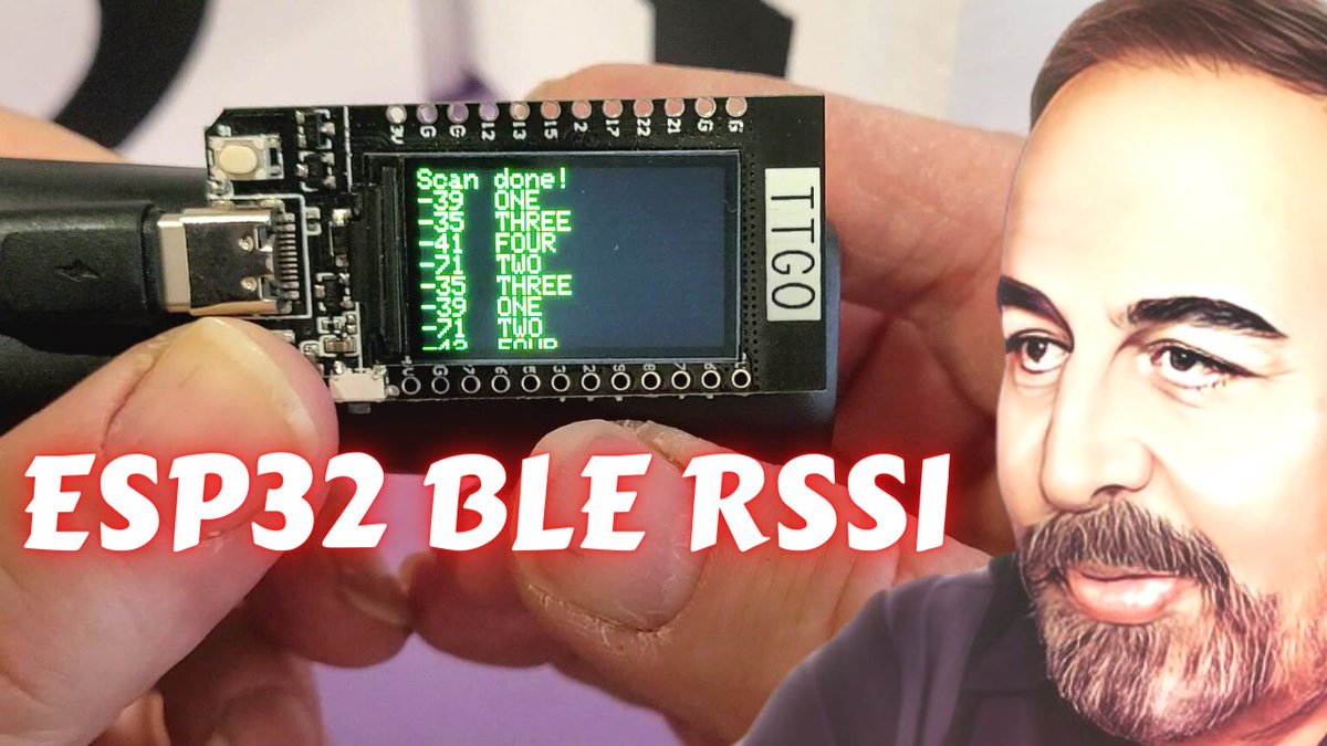 ShotokuTech's tweet photo. Using TTGO T-Display to Scan BLE RSSI. This is a mashup of BLE_scan from ESP32 BLE Arduino library, a snippet of code from Stack Overflow, my own T-Display Print and Button minimum sketches. https://t.co/KEaKERQssn
#TTGO #TDisplay @Lilygo9 #BLE #RSSI https://t.co/iAN5qUiRh1
