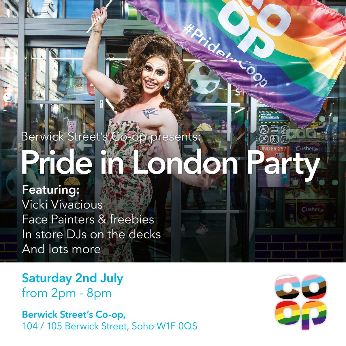 Lisa Boyce (@lisaboyce7) on Twitter photo Not long now until pride in London party starts in <a href="/coopuk/">Co-op</a> Berwick Street.... so excited for this day!! <a href="/PeterBatt3/">Peter Batt</a> <a href="/CP_Whitf/">Chris Whitfield</a> <a href="/skhouryhaq/">Shirine Khoury-Haq</a> <a href="/JoeKess/">Joe Kessler</a> Not long now until pride in London party starts in <a href="/coopuk/">Co-op</a> Berwick Street.... so excited for this day!! <a href="/PeterBatt3/">Peter Batt</a> <a href="/CP_Whitf/">Chris Whitfield</a> <a href="/skhouryhaq/">Shirine Khoury-Haq</a> <a href="/JoeKess/">Joe Kessler</a>