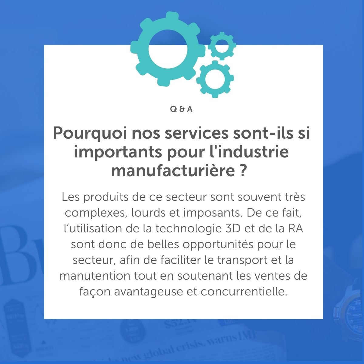Voici quelques-unes des questions qui nous sont souvent posées!
N'hésitez surtout pas à nous faire parvenir vos questions en commentaires, il nous fera grand plaisir d'y répondre ☺️
#Q&amp;A #visao #3dvisualisation
