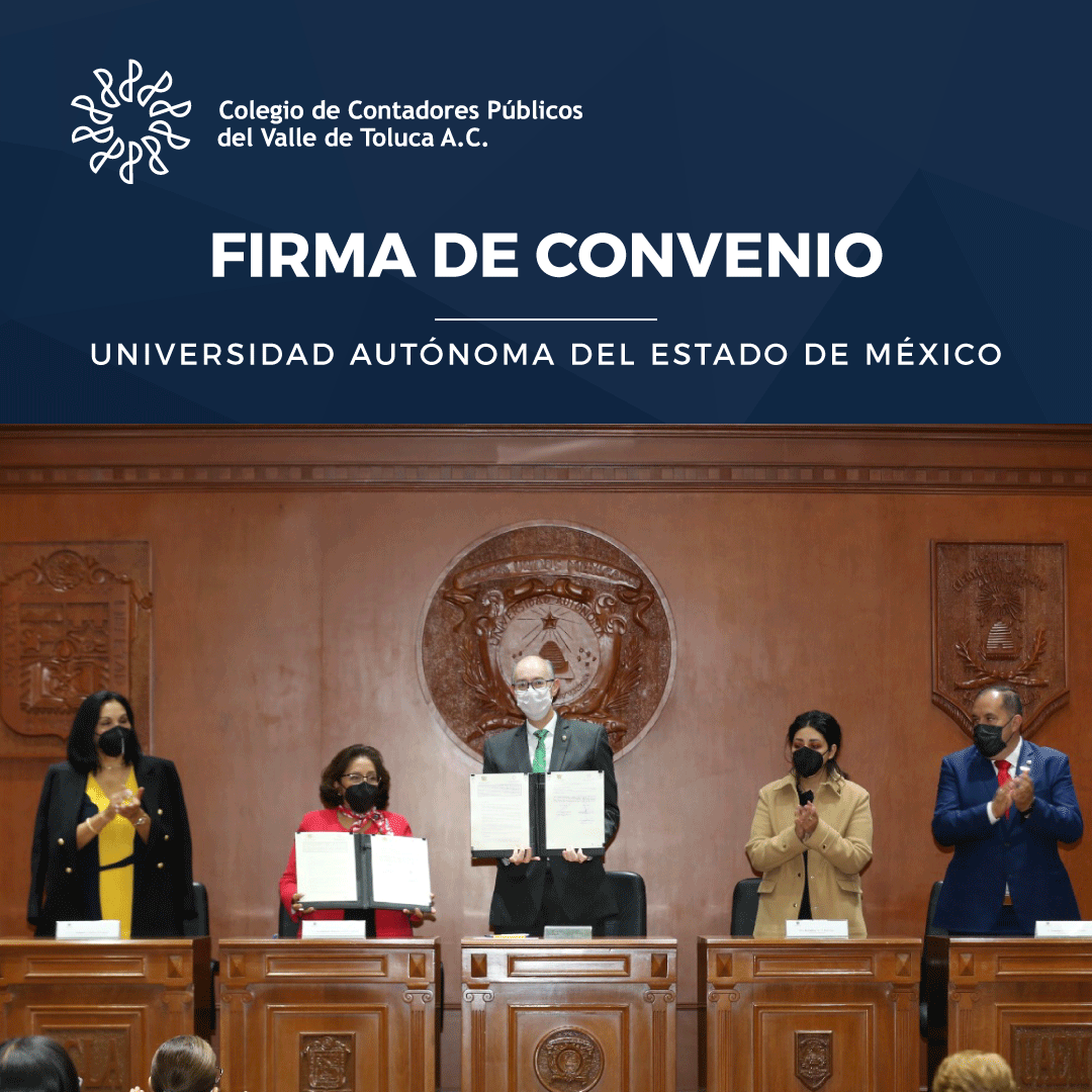 IMCP_Toluca's tweet photo. 🔴 El día de ayer, se llevó a cabo la FIRMA DE CONVENIO de la @UAEM_MX  con nuestro Colegio, siendo una colaboración en para beneficio de ambas instituciones.

¡ENHORABUENA! 👏 https://t.co/BiEHaNcIGQ