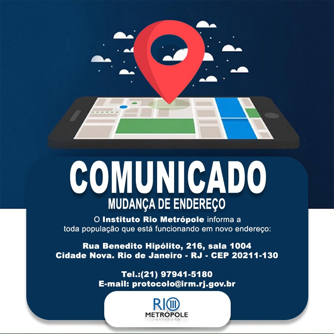 IRioMetropole's tweet photo. Endereço: R. Benedito Hipólito, 216 - Sala 1004
Cidade Nova, Rio de Janeiro - RJ, 20211-130
Tel: (21)97941-5180 E-mail:protocolo@irm.rj.gov.br
#riodejaneiro #regiaometropolitana https://t.co/SzyGtt1WQy