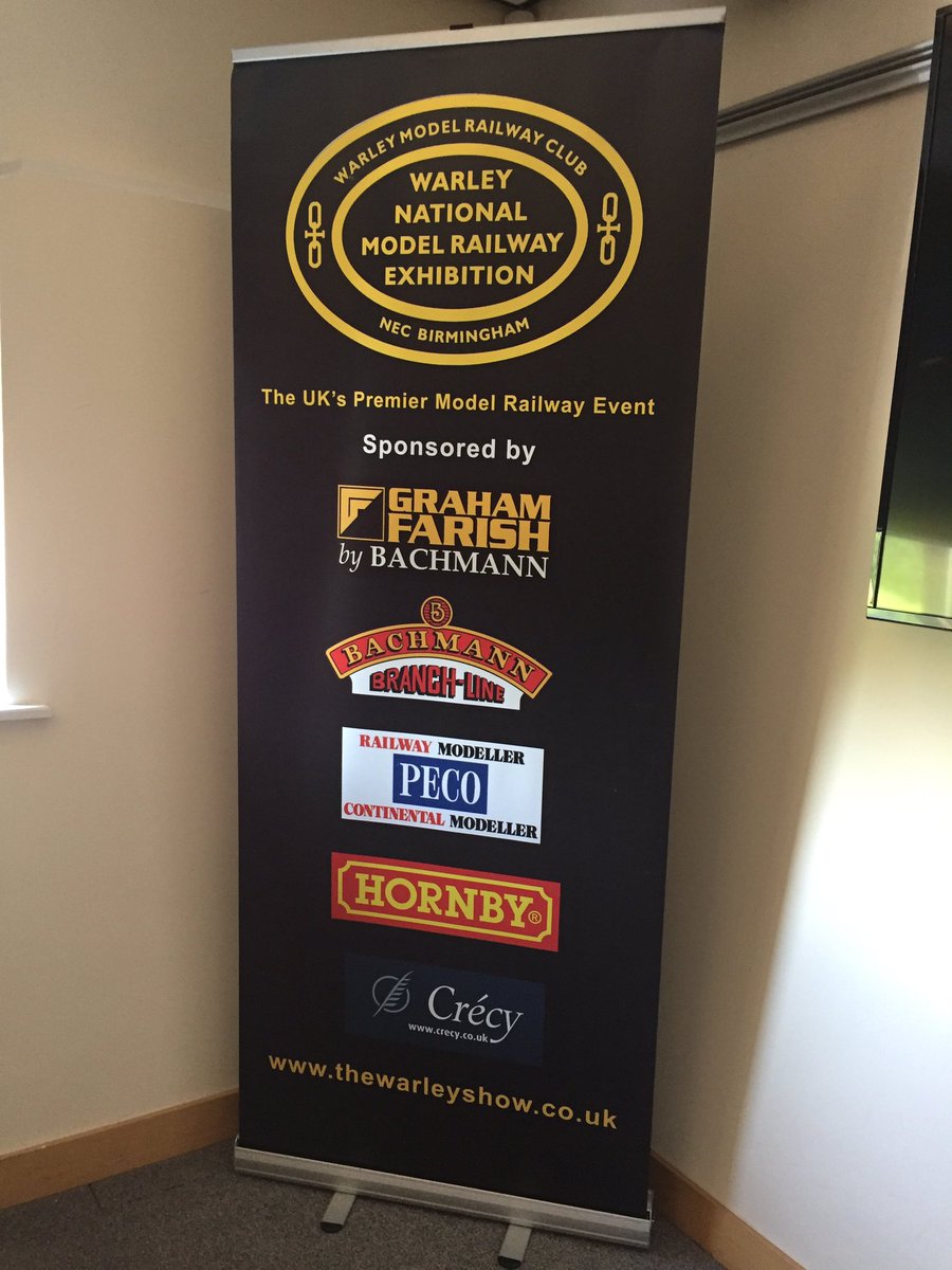 Excellent meeting today <a href="/steam_museum/">STEAM Museum</a> Swindon with our friends from <a href="/WarleyShow1/">Warley Show</a> confirming the continuing <a href="/CrecyRail/">Crécy RAIL</a> sponsorship of the Warley National Model Railway Exhibition at #NEC in November. Great to catch up with both <a href="/WarleyShow1/">Warley Show</a> team and all our fellow sponsors too.