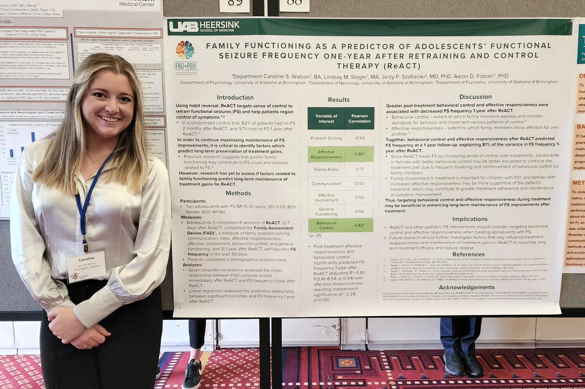 FND+PBH Lab posters at #FNDS2022 this weekend. Congrats to graduate students, Lindsay Stager and Caroline Watson, for their hard work!