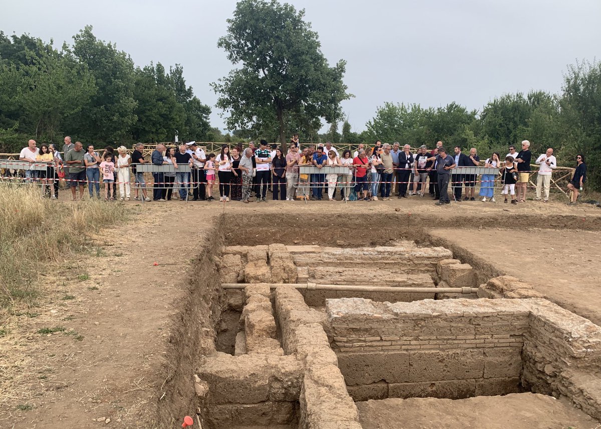 Open night for the local community and public during our last week on site! 
A great turnout, including an overview of results, finds and progress made this season.