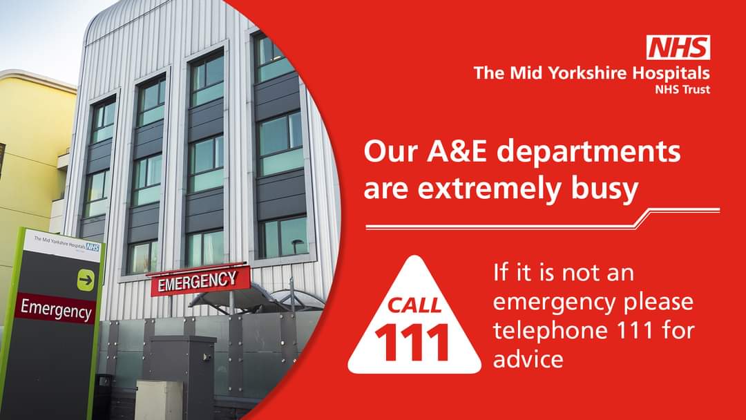 Help us help you! <a href="/MidYorkshireNHS/">Mid Yorkshire Teaching NHS Trust</a> 

#MYTeam #AcuteCare