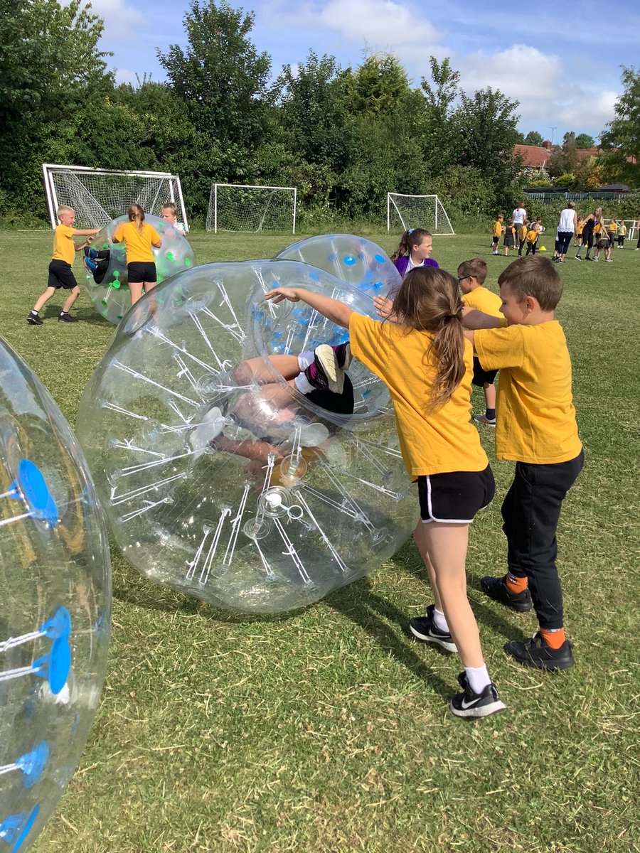 More zorbing! <a href="/PrimaryElaine/">Elaine Primary</a> <a href="/PE_EPS1/">PE at Elaine Primary School</a>