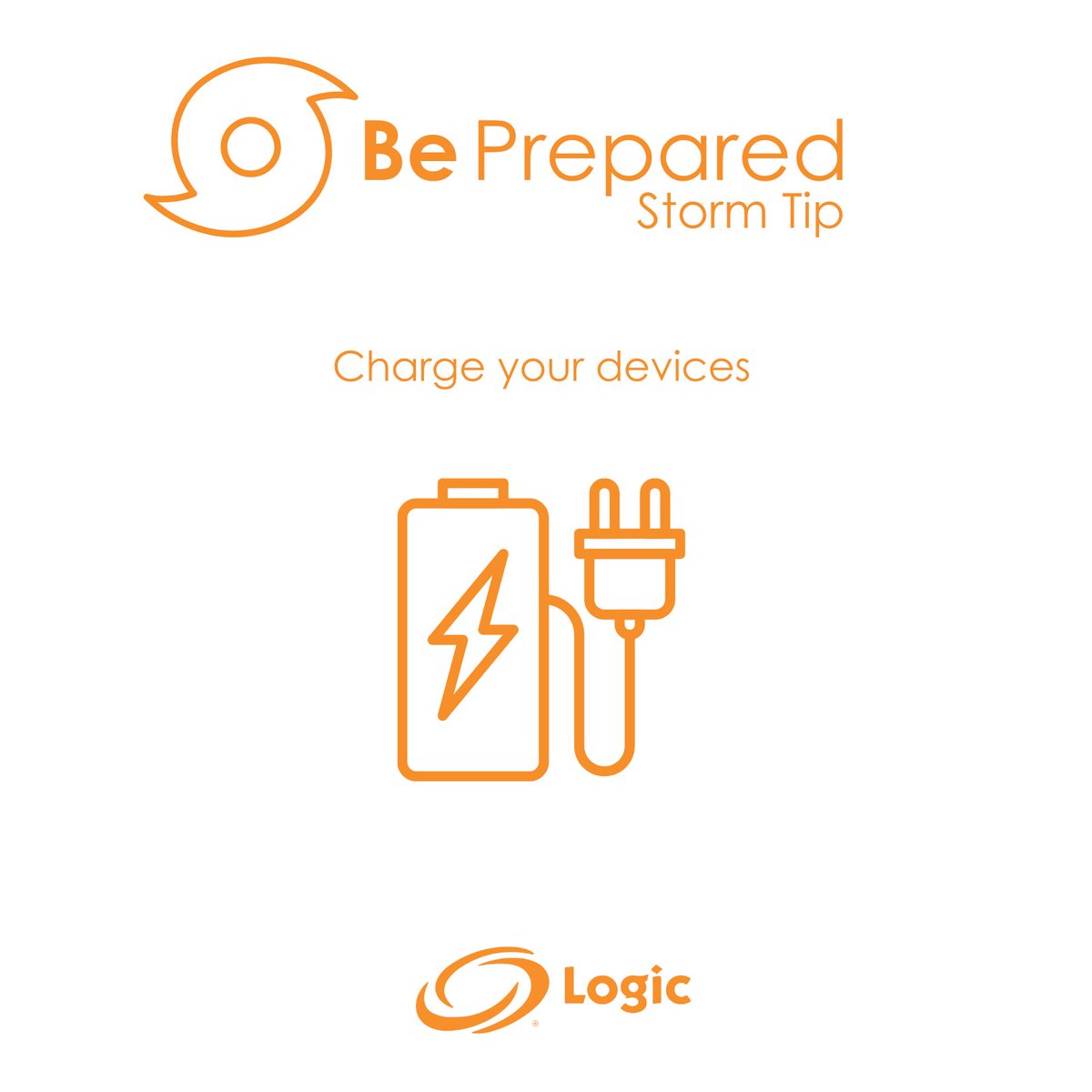 LogicCayman's tweet image. In case you forgot Hurricane Season arrived June 1st so we thought we'd remind you of some important storm tips. 

#1 Make sure all your devices are fully charged in case of a lengthy power outage. 

#hurricanetips #stormtips #hurricanseason #logic #logictv