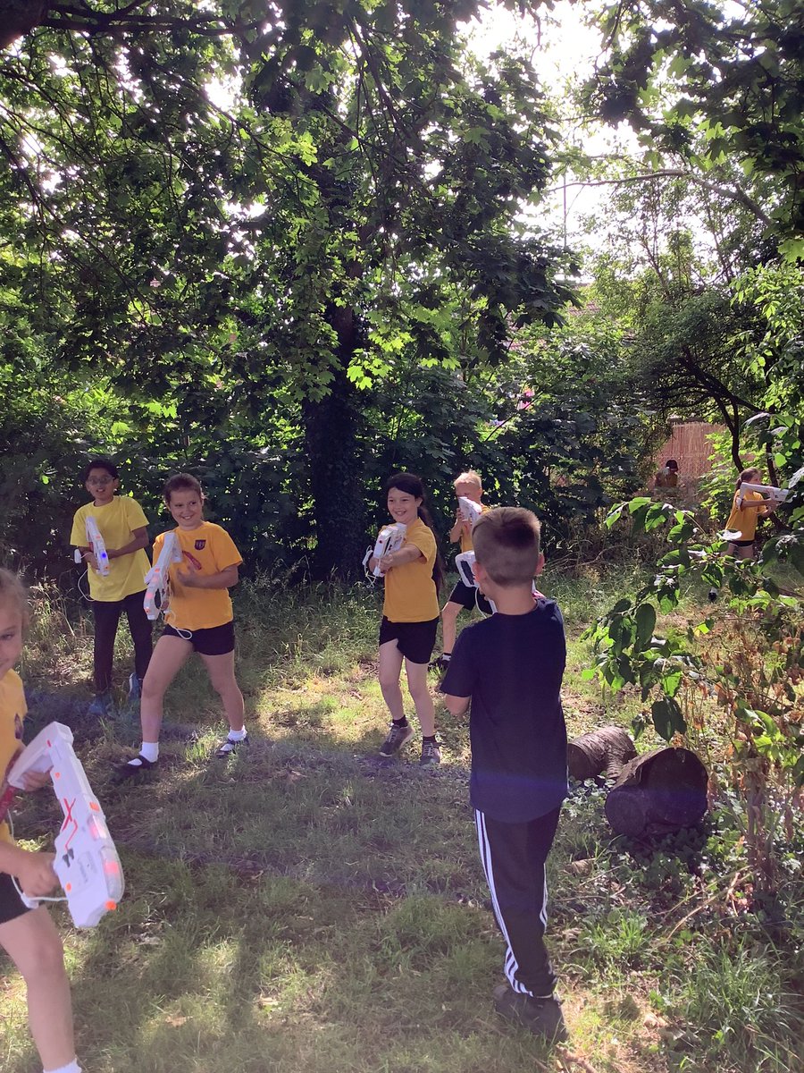 We also enjoyed laser tag as part of our sports week yesterday <a href="/PrimaryElaine/">Elaine Primary</a> <a href="/PE_EPS1/">PE at Elaine Primary School</a>