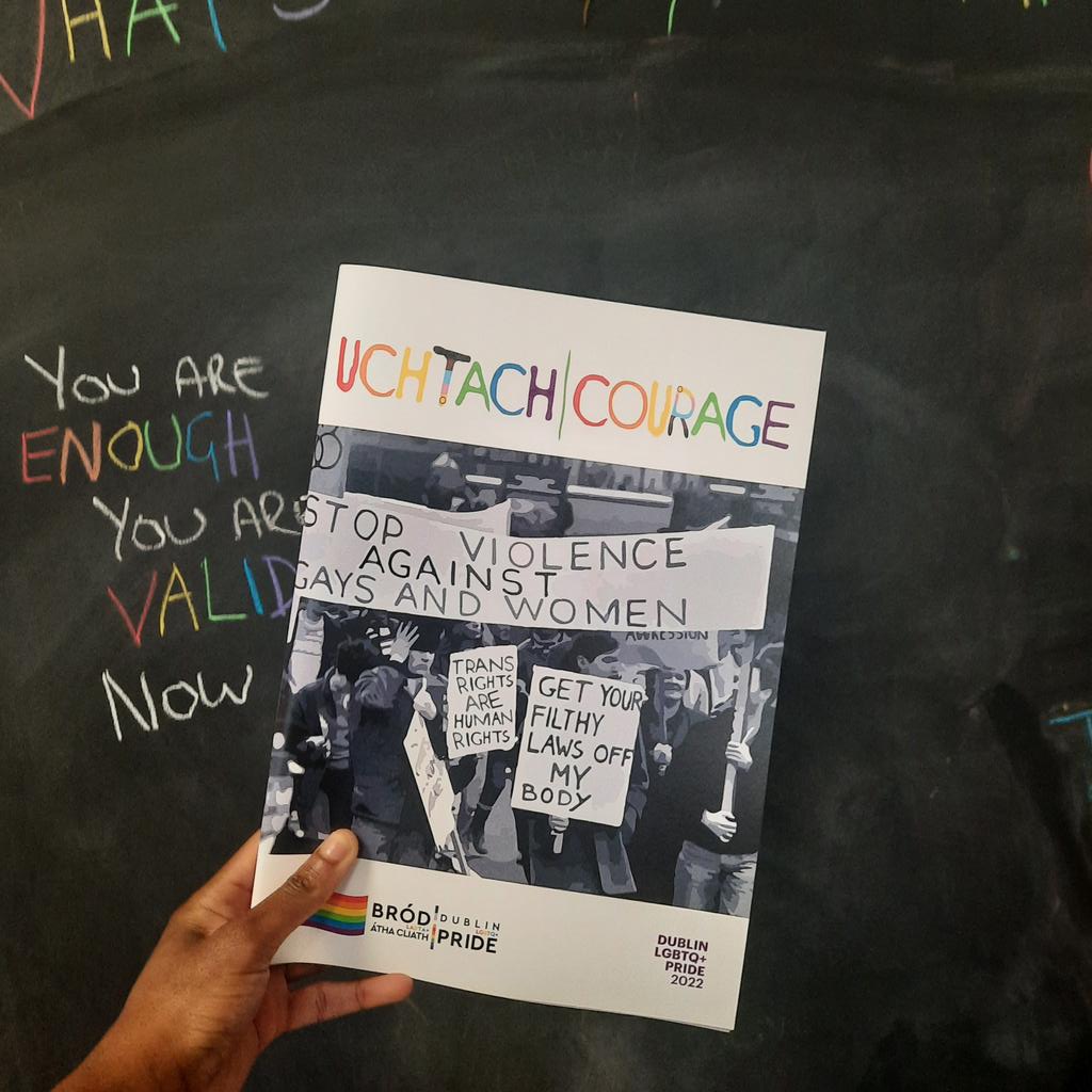 Dublin LGBTQ+ Pride (@dublinpride) on Twitter photo Our new #Pride Community Magazine is out! It'll be online soon but in the meantime, pick up your physical copy at our Pride Hub 🌈
Big thanks to <a href="/GCNmag/">Gay Community News</a> Our new #Pride Community Magazine is out! It'll be online soon but in the meantime, pick up your physical copy at our Pride Hub 🌈
Big thanks to <a href="/GCNmag/">Gay Community News</a>
