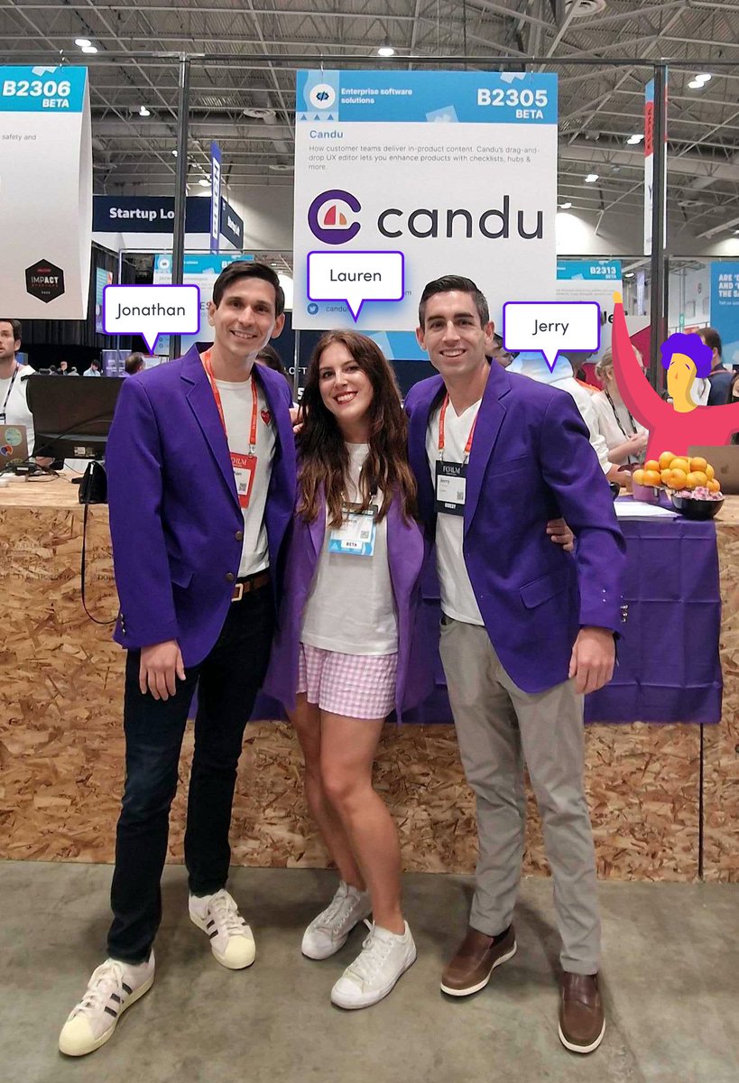 👋 Hello, {FirstName}! Come meet our crew at #CollisionConf. 

Find out how Candu helps customer-side teams transform in-product onboarding experiences—from one-sized to personalized.

More here: candu.ai/creator-showca…

<a href="/CollisionHQ/">Collision Conf</a> #CustomerSuccess #ProductGrowth #ProductLed