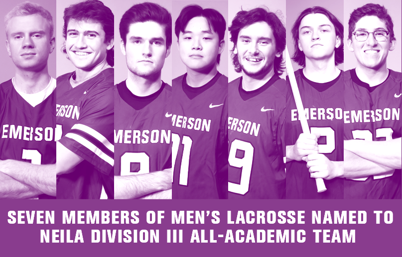 MLAX | Seven Members of <a href="/Emersonmlax/">Emerson Men's Lax</a> Selected To NEILA Division III All-Academic Team 🥍

STORY: emerson.prestosports.com/sports/mlax/20…

*Division III team was made up 129 student-athletes from 37 institutions 
*Must hold cumulative 3.0 or better on 4.0 scale throughout collegiate career