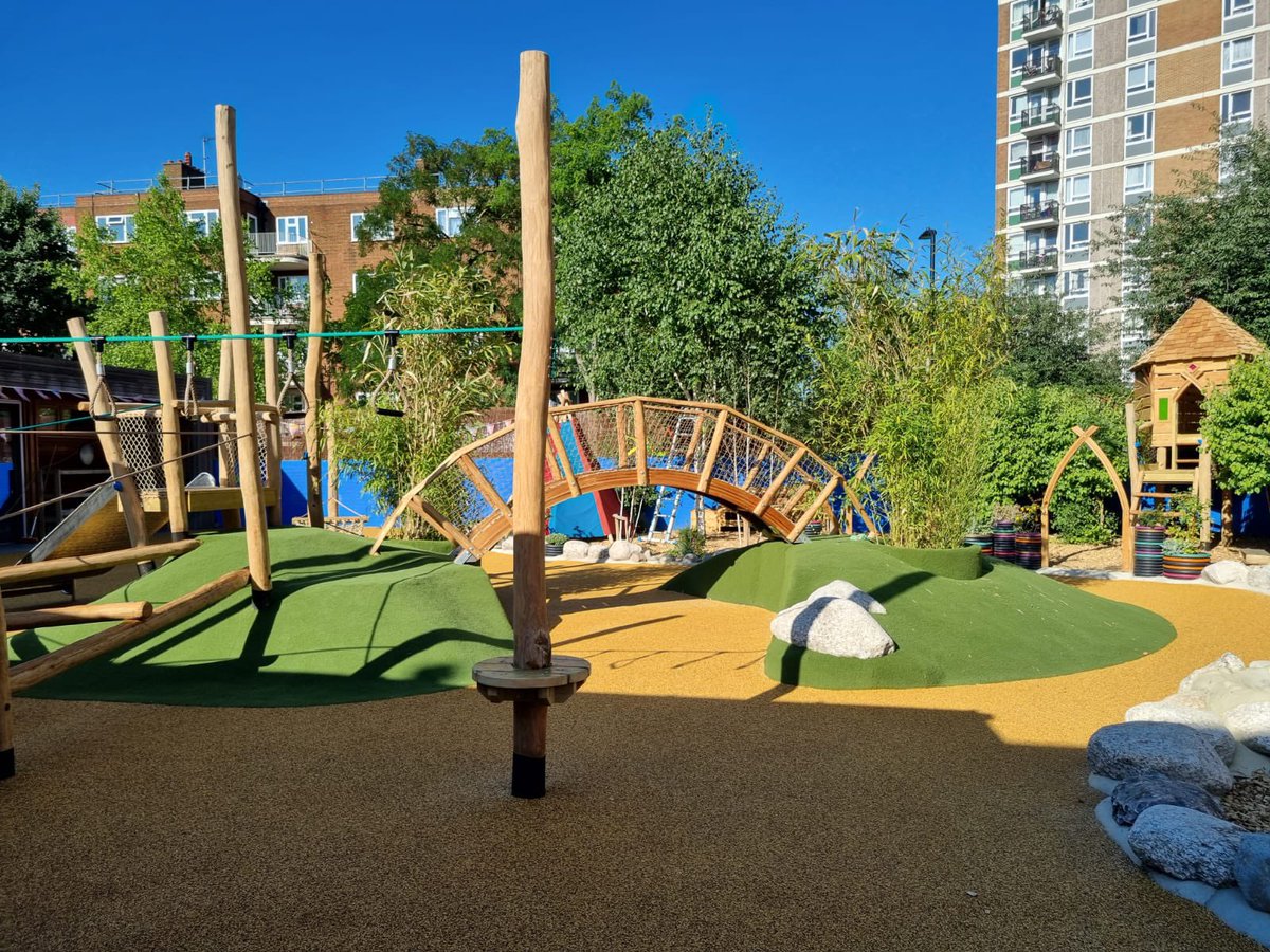 MrTrahair's tweet photo. We’re incredibly excited about the grand opening of our new EYFS playground! Not long now 🤩🛝@TFPrimaryN1 @NewWaveFed https://t.co/frtw1mCY00