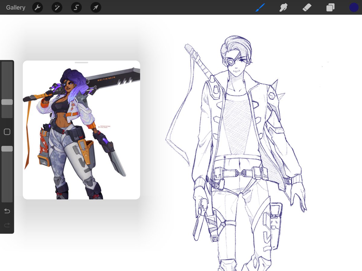 working on another commission 😀