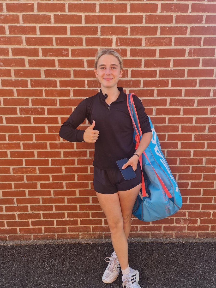 nbott24's tweet photo. 1st ever Brit Tour Grade 2 main draw win today...  get in!!!!
Tough match tomorrow against a top seeded player. 
@NewHallTennis @EssexLTA @ollieclark86 https://t.co/CZWVo7Earq