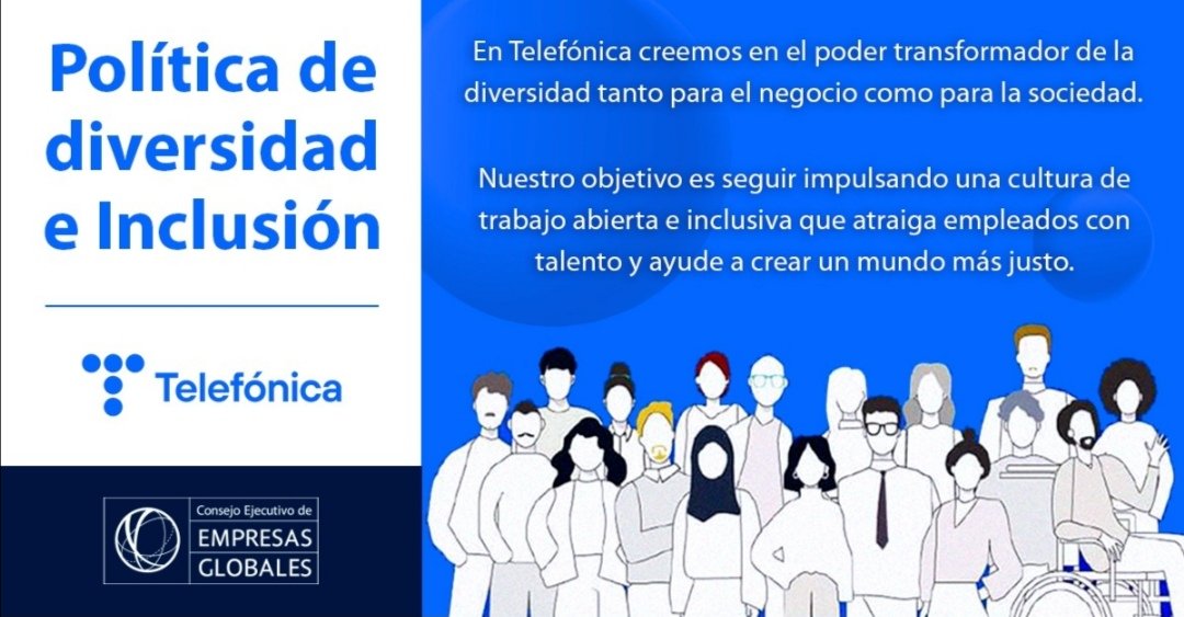 emglobales's tweet photo. #SomosDiversos #OrgulloCEEG | @TelefonicaMX promueve la diversidad, convencida de que es fuente de talento que aporta valor a la empresa y permite conectar con una sociedad inclusiva. https://t.co/sbmjroKu3b