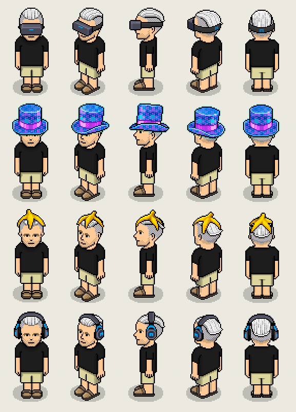 Puhekupla's tweet photo. 7 new clothing found:
https://t.co/A7HPf5mbch

- hat_U_ckonghead
- acc_eye_U_vrheadset
- jacket_M_mvhqhoodie
- jacket_F_mvhqhoodie
- acc_head_U_bananapeel
- acc_head_U_mvhqheadset
- hat_U_nfttophat

#Habbo https://t.co/YJA3iyfJra