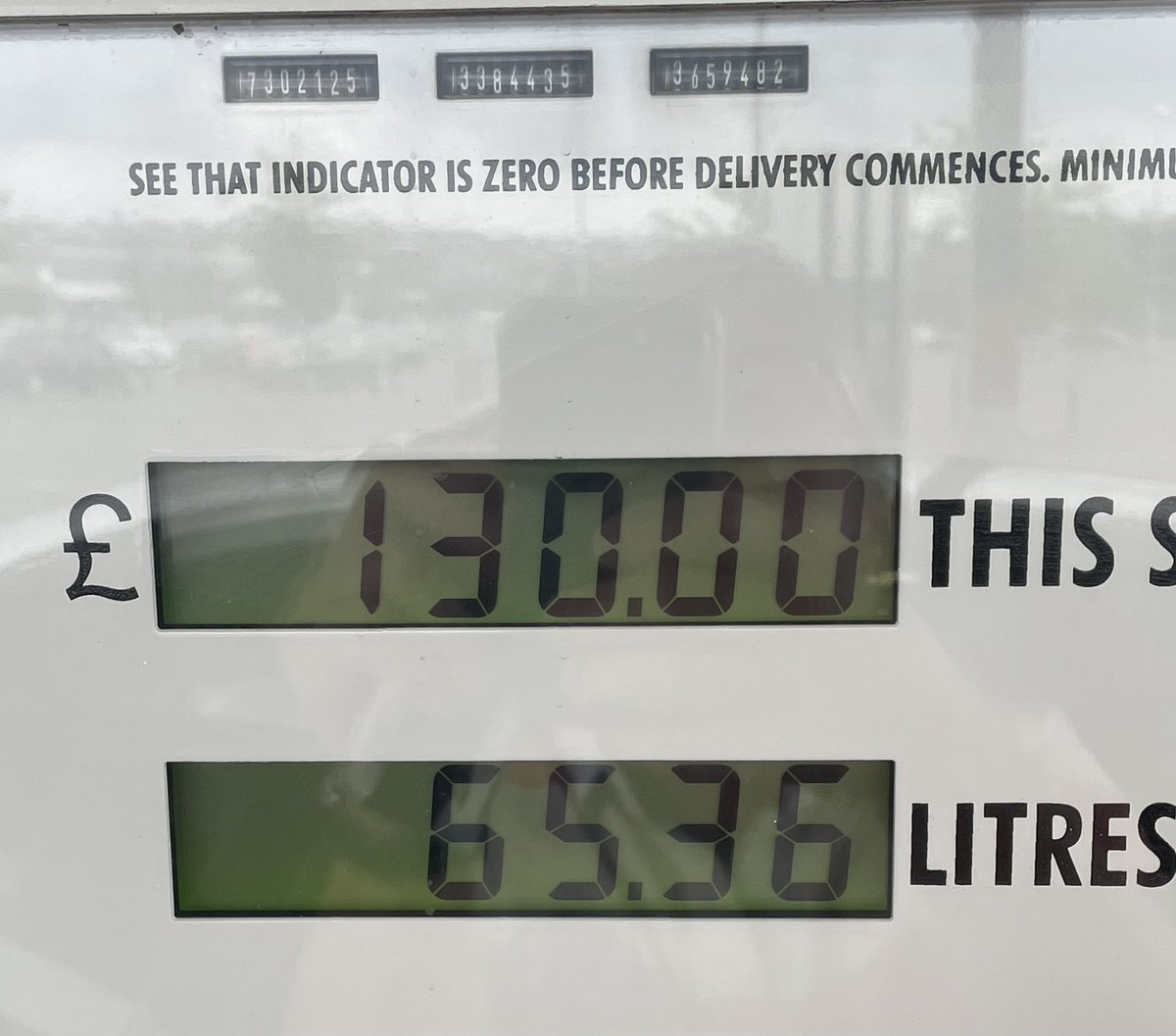 Car needed fuel today, this is both sad and very maddening at the same time!