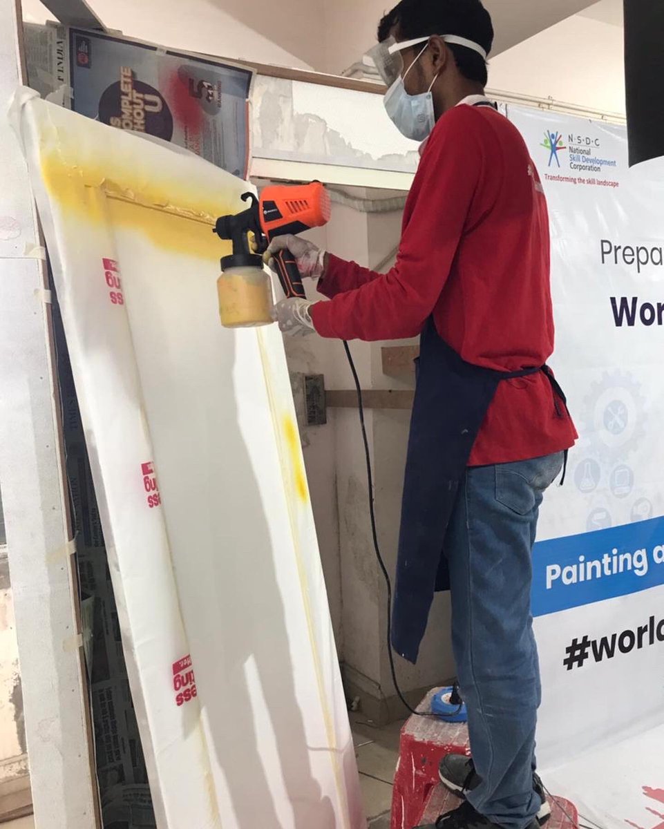 PaintsnCoatings's tweet photo. Day 2 update from iTrain
Our Training partner for WorldSkills, Berger India is conducting training in Kolkata.
We are grateful for the committed trainers and Indiaskills 2021 winners as trainees.
#worldskill #skillscompetition #skill #training #WhatsYourSkill #competition https://t.co/fr9odebpzg