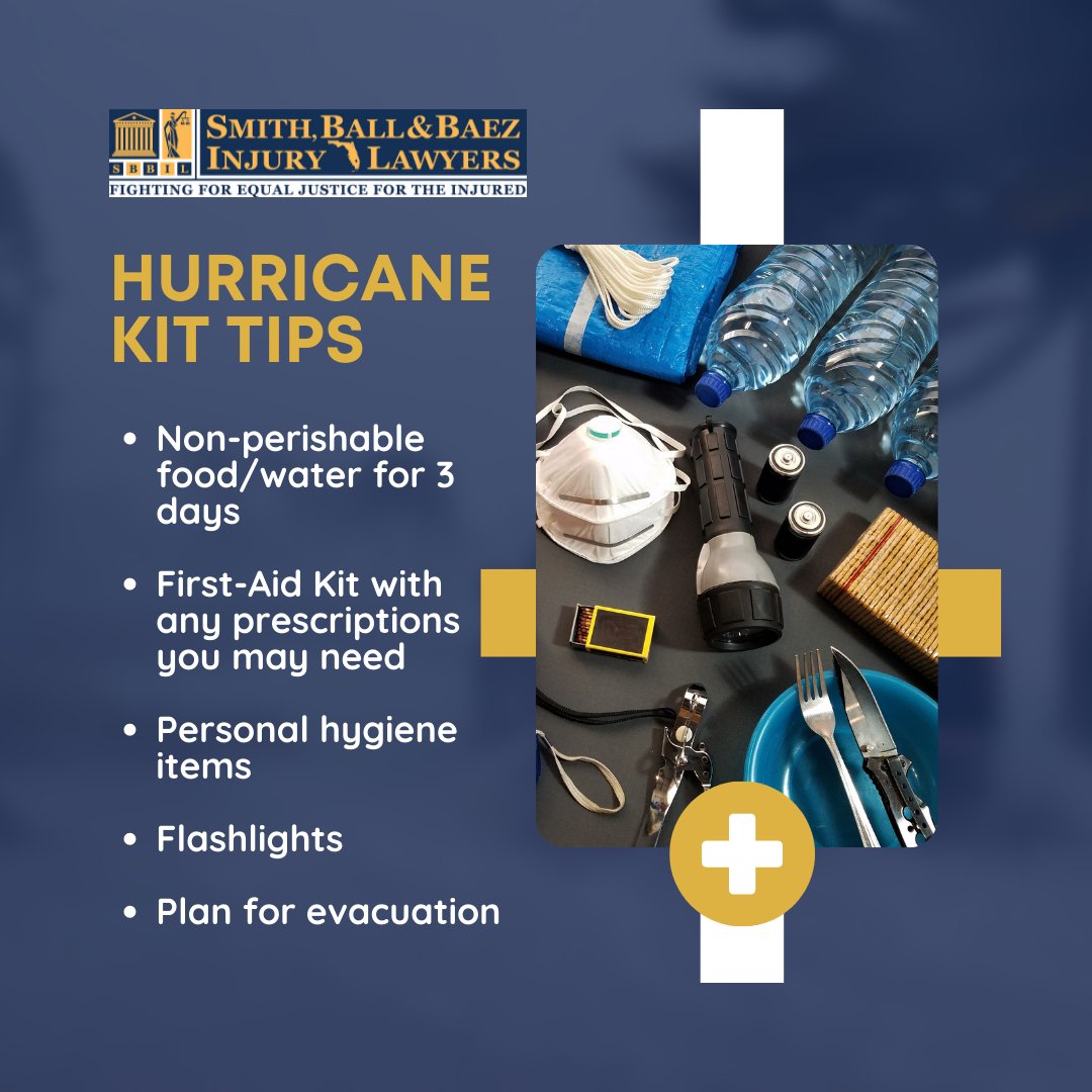 It's hurricane season so let's make sure we stay safe from any injuries! 

stateofflorida.com/articles/hurri…

Smith, Ball &amp; Báez Injury Lawyers

📲 (561)500-HELP
💻 smithball.com

#injured #floridalaw #floridaattorney