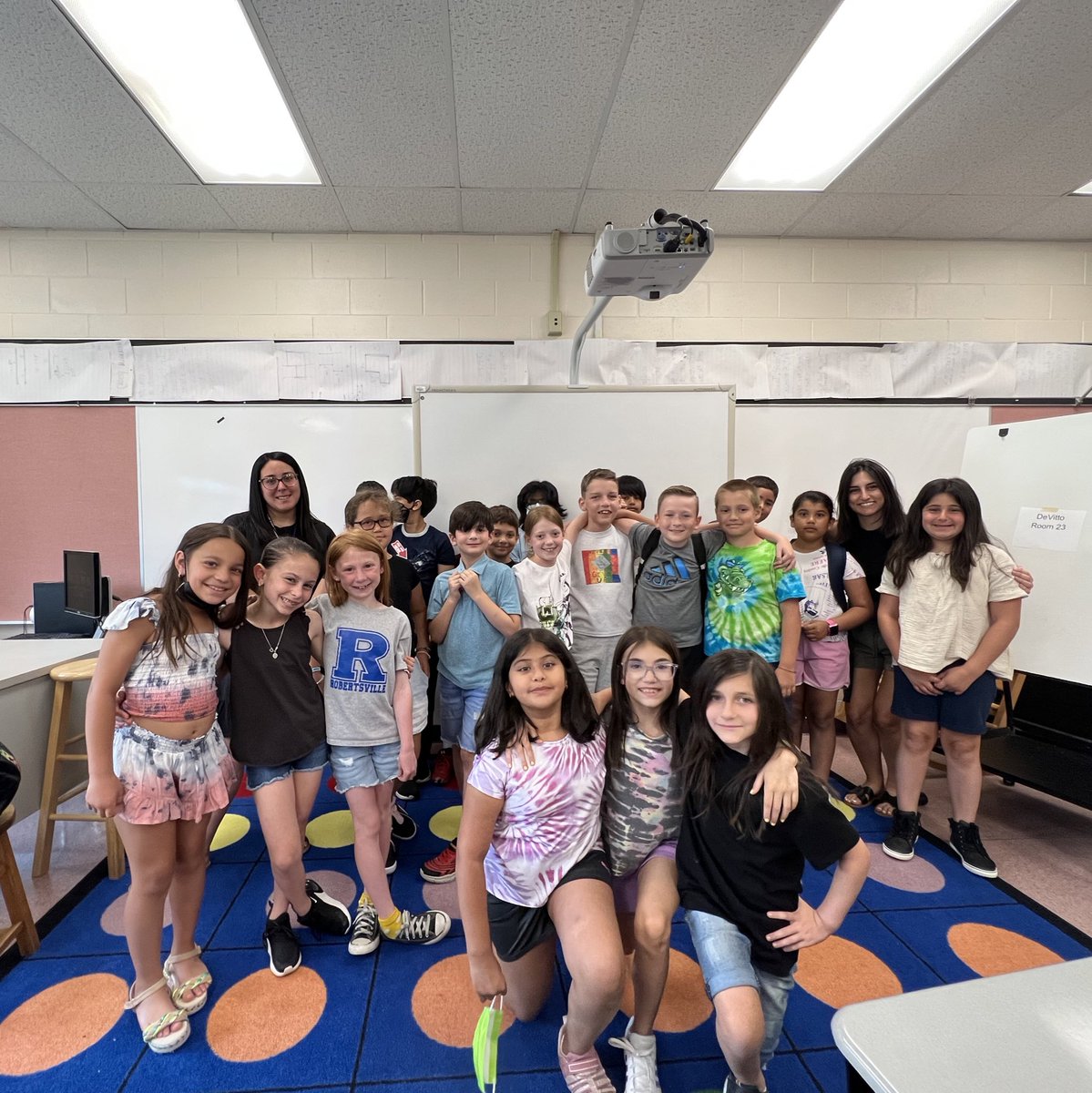 ms_devitto's tweet photo. That’s a wrap for the 21/22 sy! Truly going to miss this class but we have so many fun memories! #roadrunnerpride @RobertsvilleES @MTPSNJ https://t.co/sTFKnVGFJa